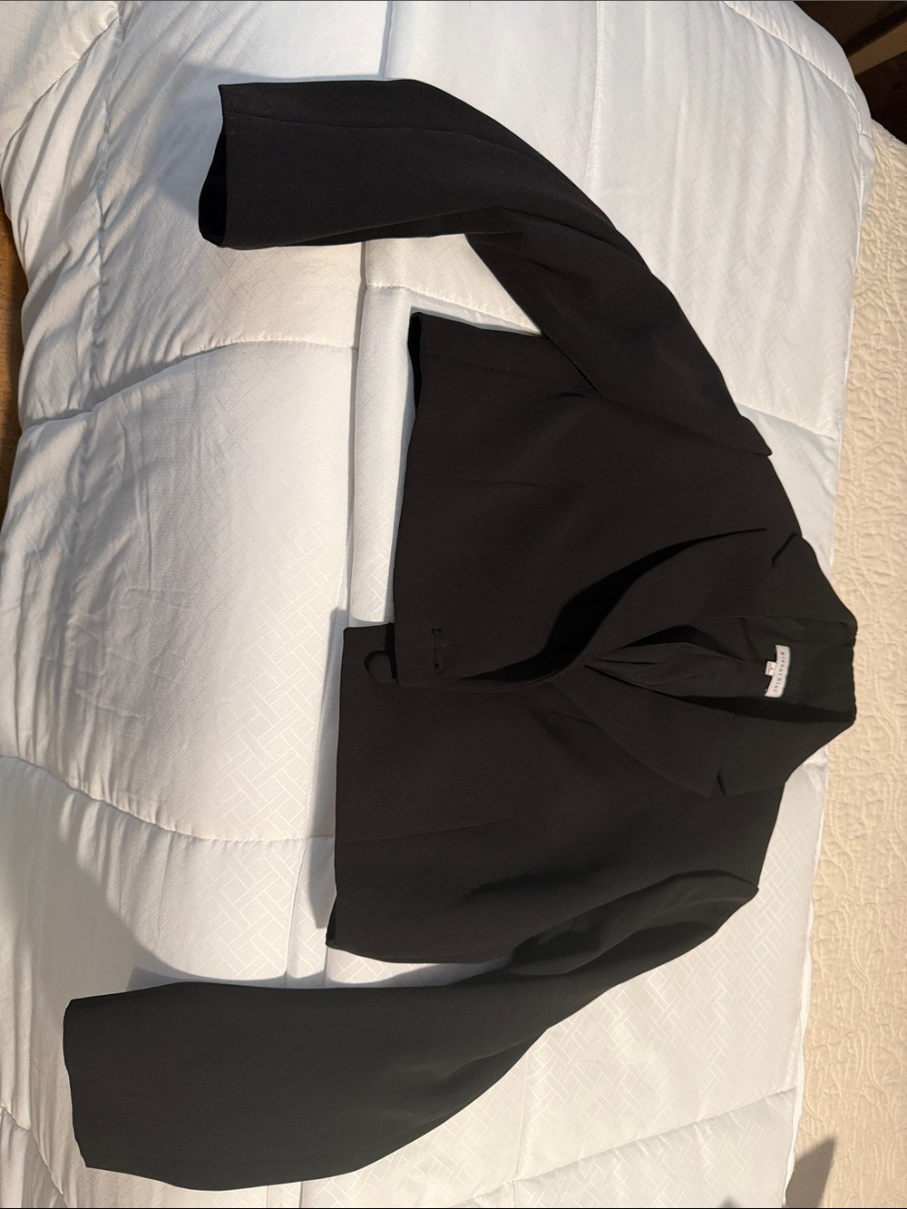 Gianni Bini Black Cropped Blazer